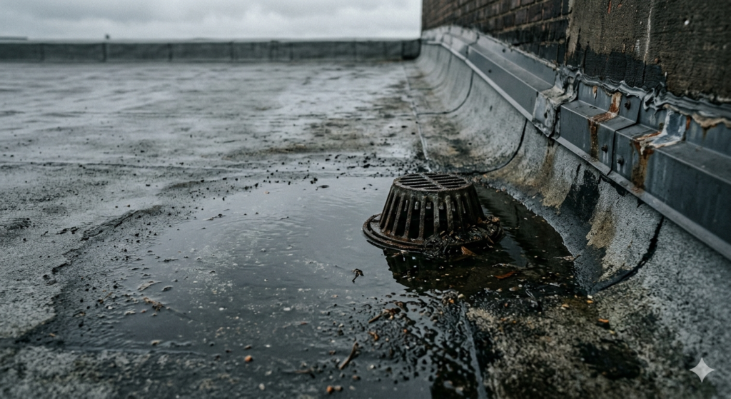 Commercial Roof Repair Work