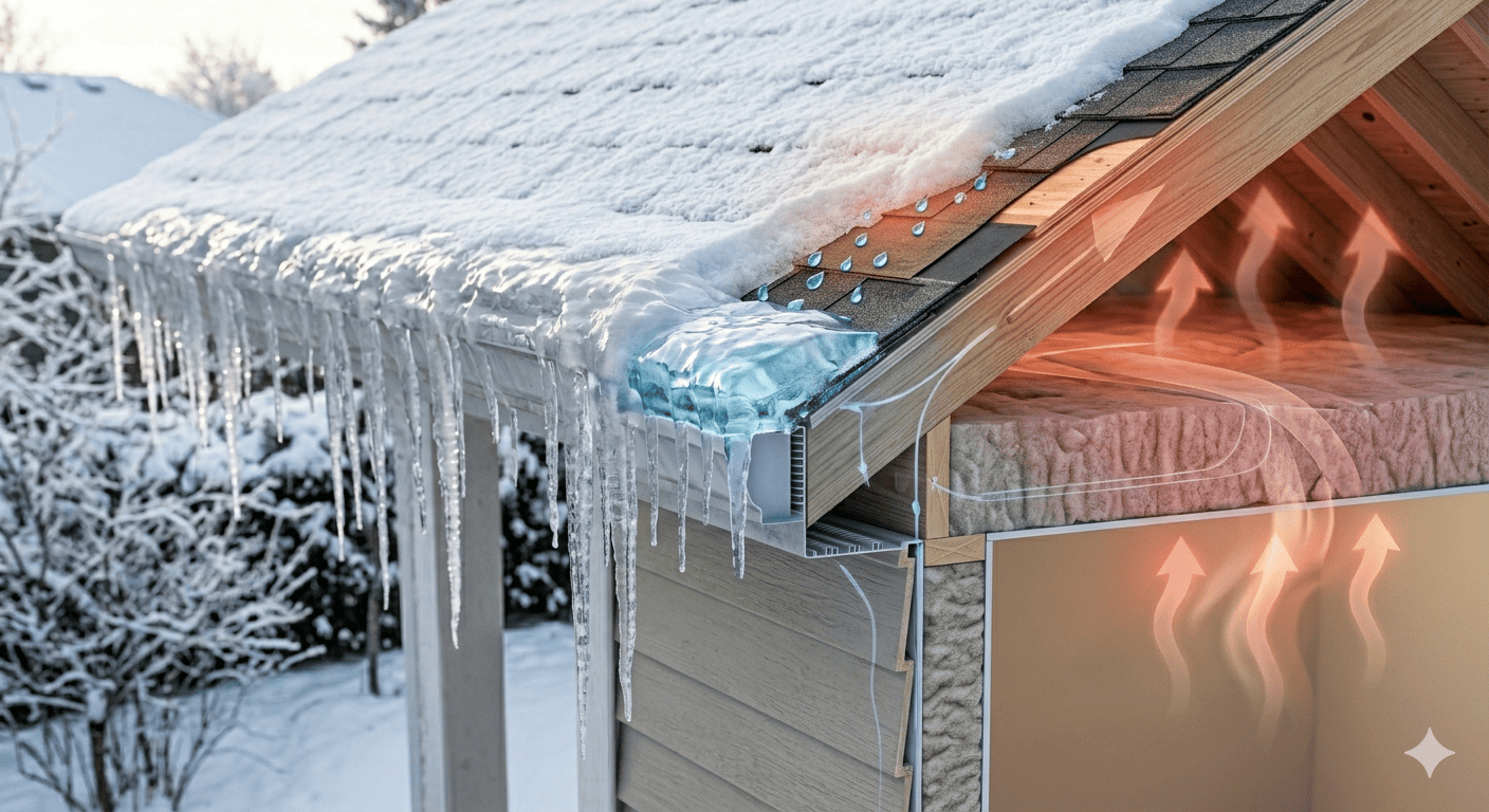 How Can You Prevent Roofing Ice Dam Problems on Your Winnipeg Homepng
