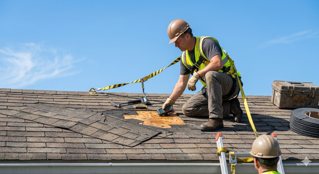 How Do You Handle a Roof Repair Emergency the Right Way