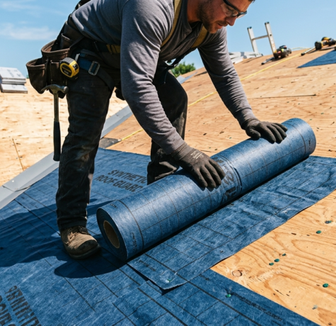 How Does Roofing Underlayment Protect Your Home From Weather Damage