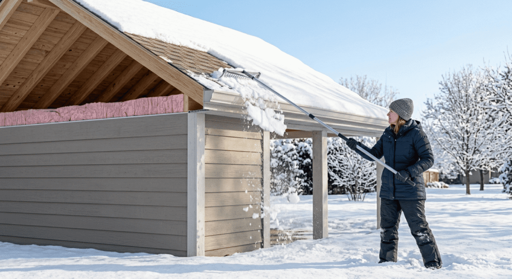How Does a Roofing Ice Dam Form