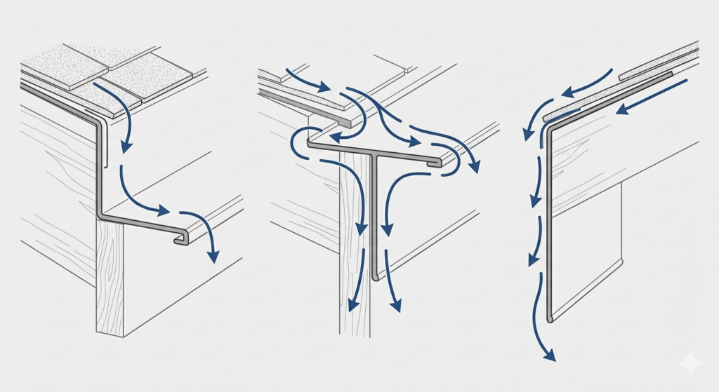 Materials Used for Roof Drip Edge Flashing