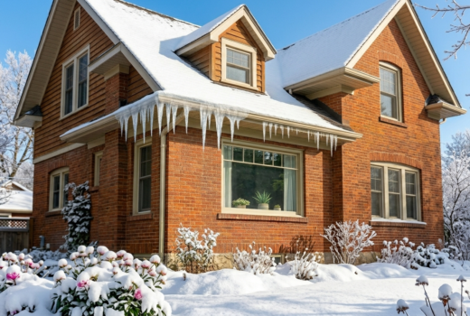 Roof Gable and Attic Insulation