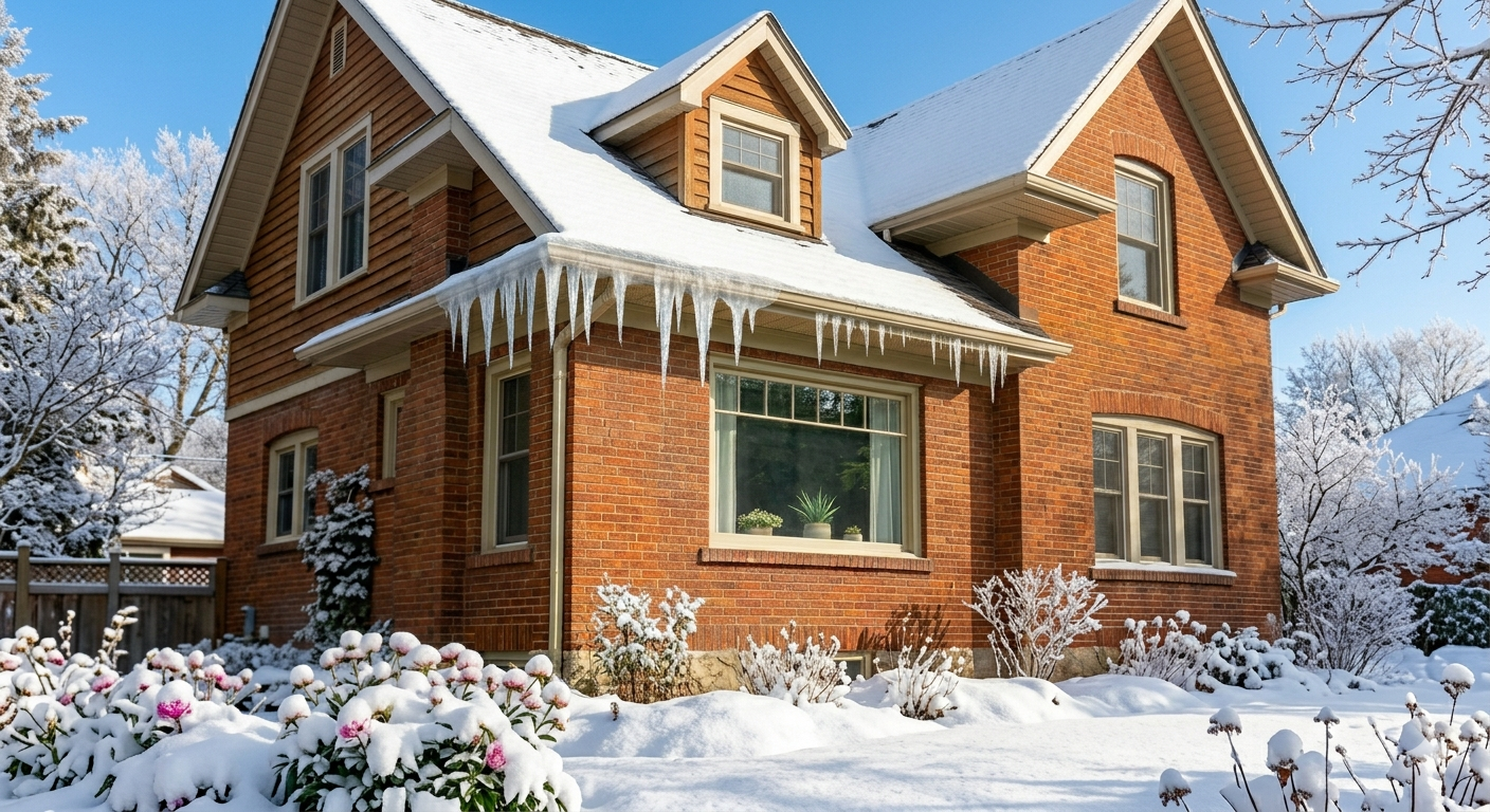Roof Gable and Attic Insulation