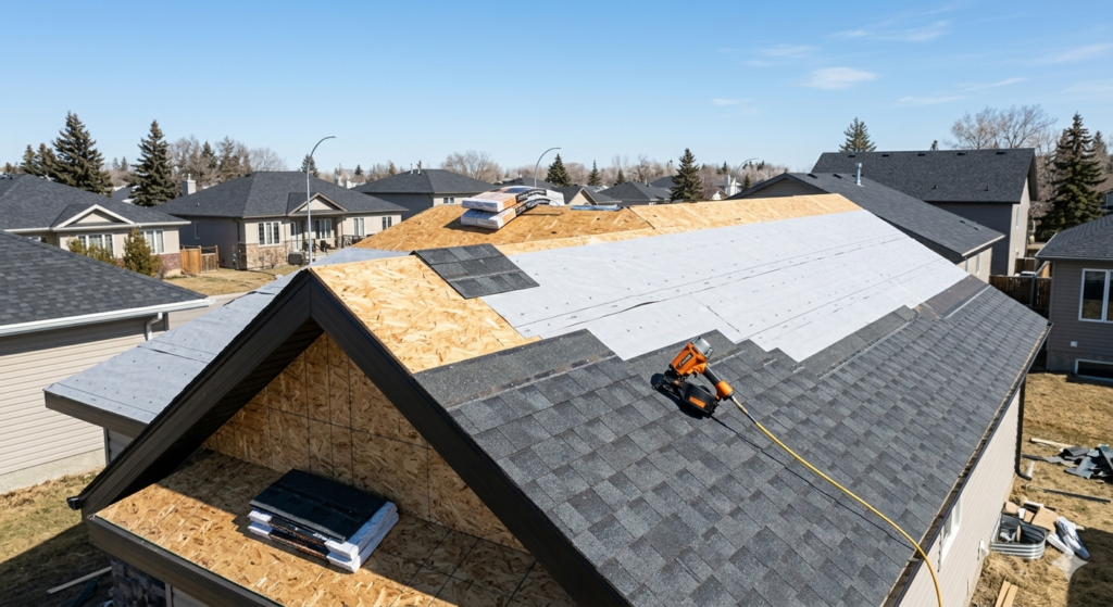 How Do You Properly Install Roof Shingles on a Canadian Home?