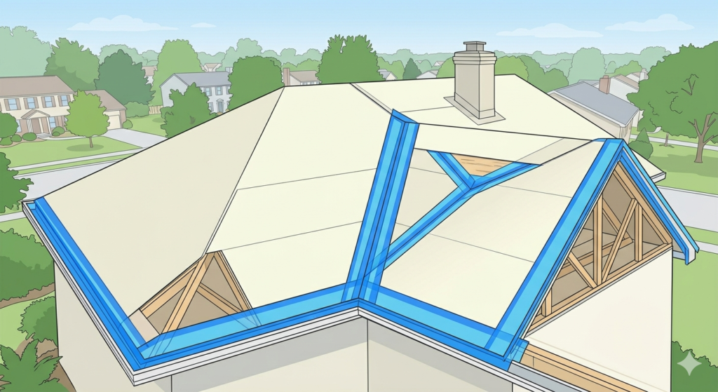 How Does a Roofing Ice Shield Protect Your Home in Winter