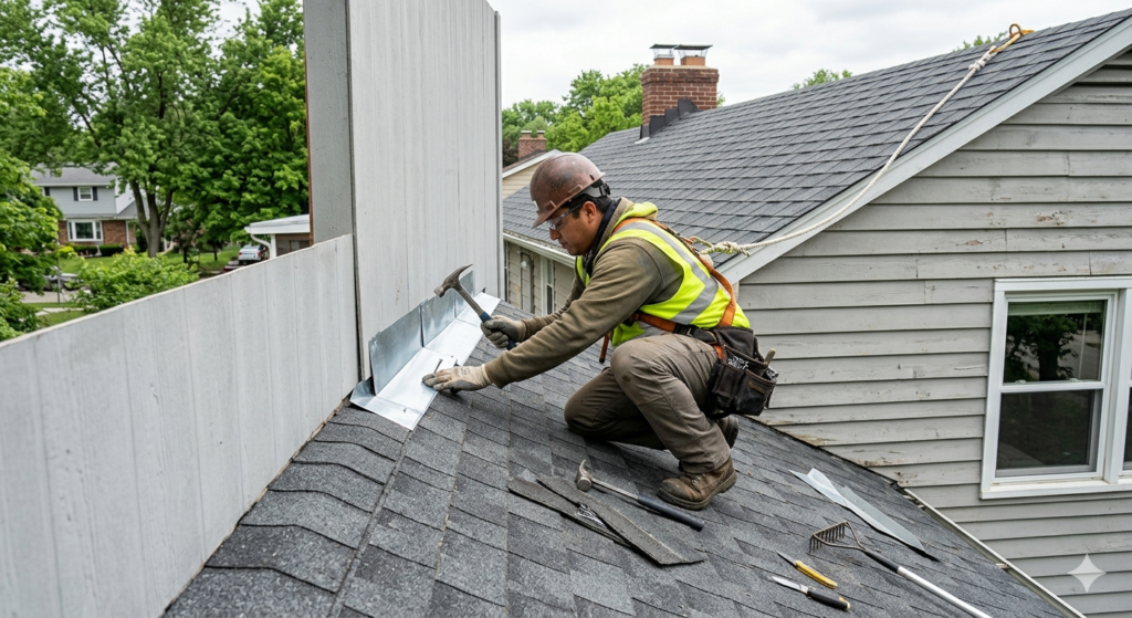 Roof to Wall Flashing