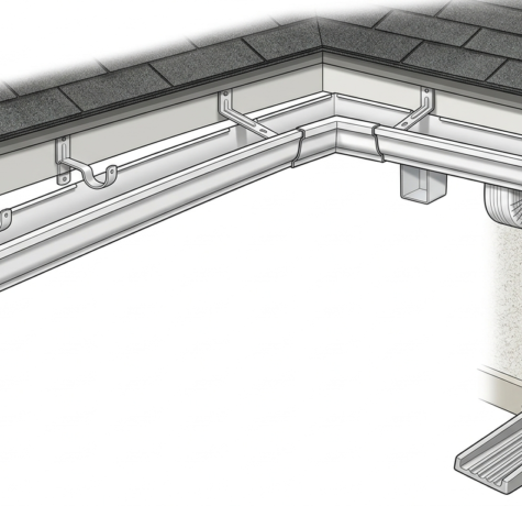 roof gutters