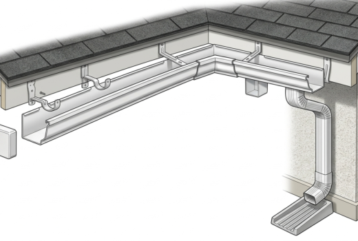 roof gutters