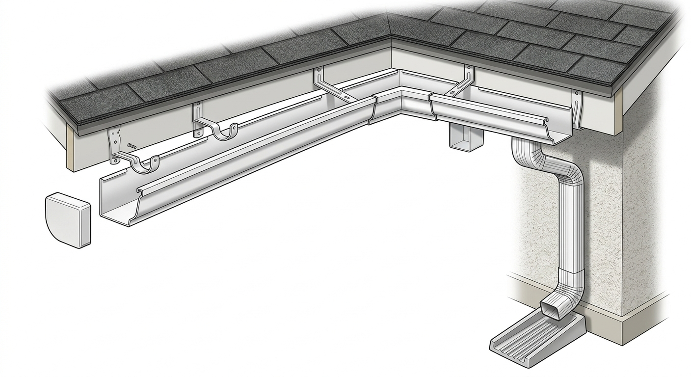 roof gutters