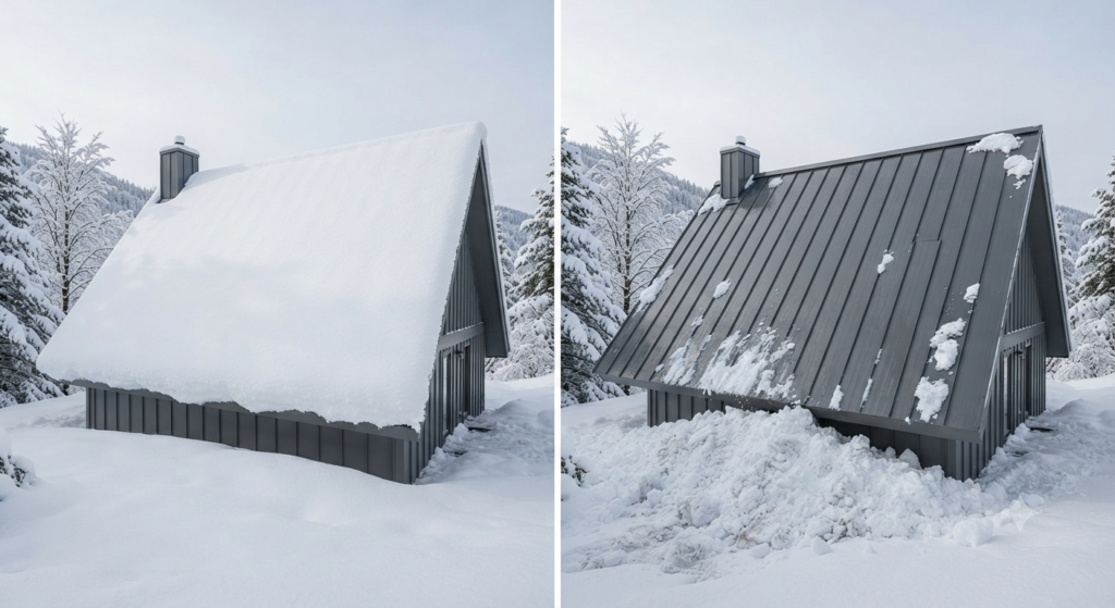 Before and After of Roof Metal Sheet