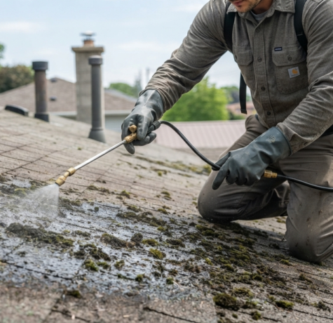 How Does Roof Moss Removal Work