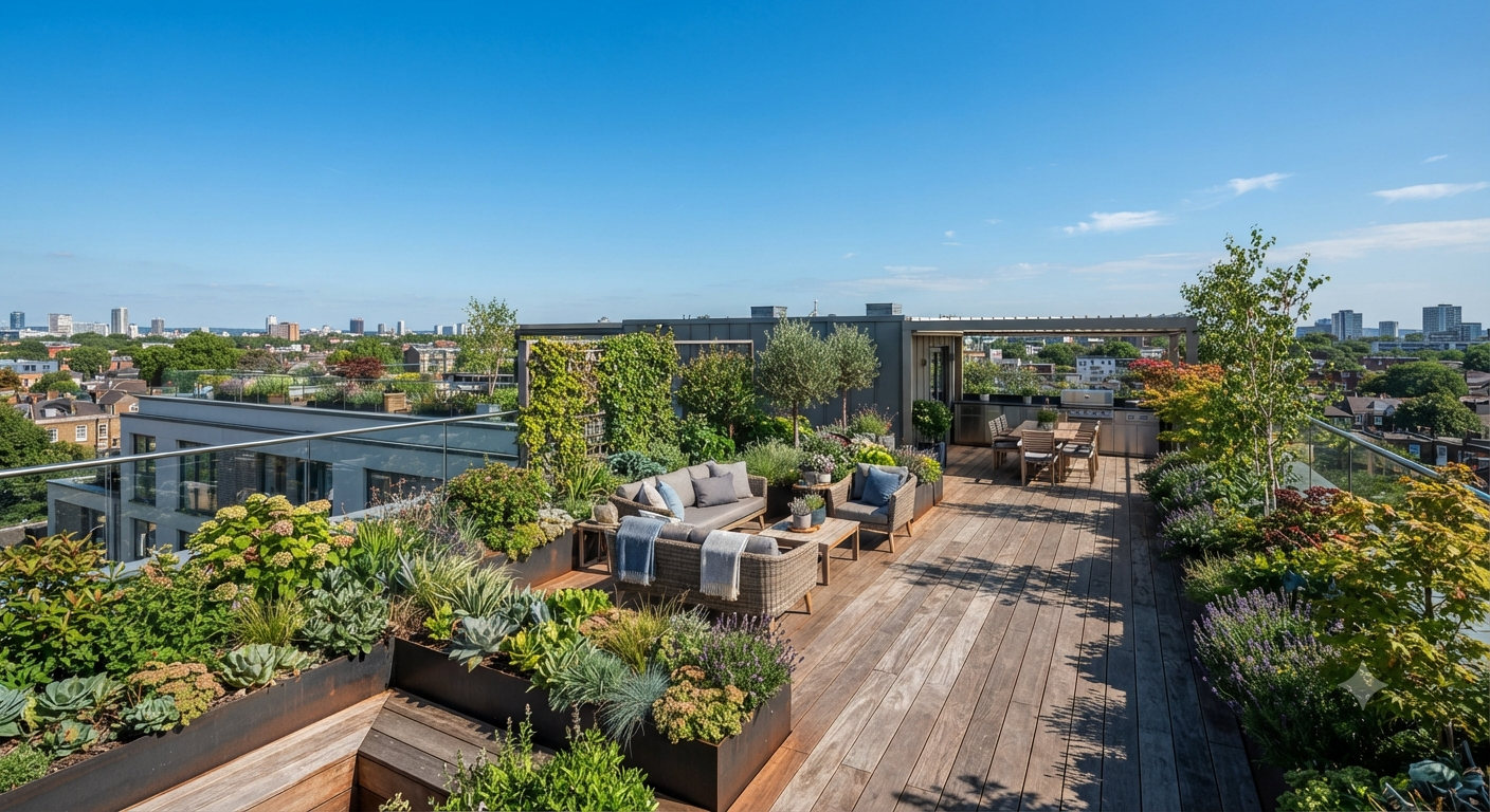 How Does a Roof Garden Work on a Winnipeg Home