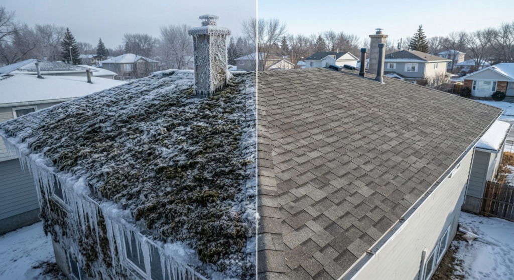 Roof Moss Removal