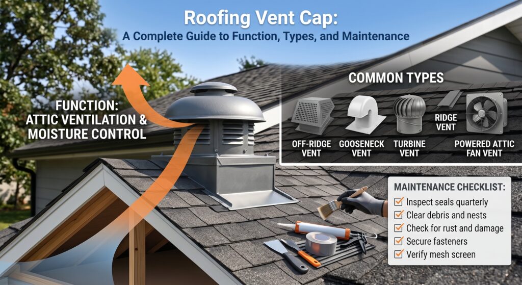 Why a Roofing Vent Cap Matters